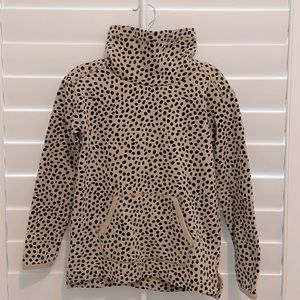 J. Crew Crewcuts - Girls’ Funnelneck Tunic Sweatshirt - Size Medium